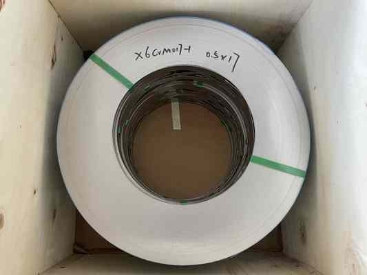 Stainless Steel AISI 434, EN 1.4113, DIN X6CrMo17-1 Sheets, Strips In Coils