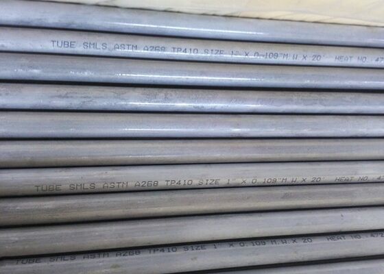 ASTM A268 Stainless Steel Seamless Tube TP410 TP420 TP430 TP405 TP446