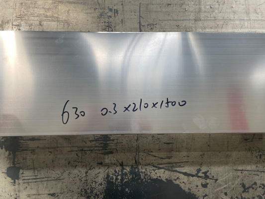 Φύλλο SUS630 Ψυχρής Έλασης από Ανοξείδωτο Χάλυβα σε Ρολό 630 Πλάκα
