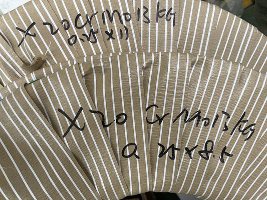 X20CrMo13 το ανοξείδωτο έσκισε τη λουρίδα στο EN 1,4120 σπειρών